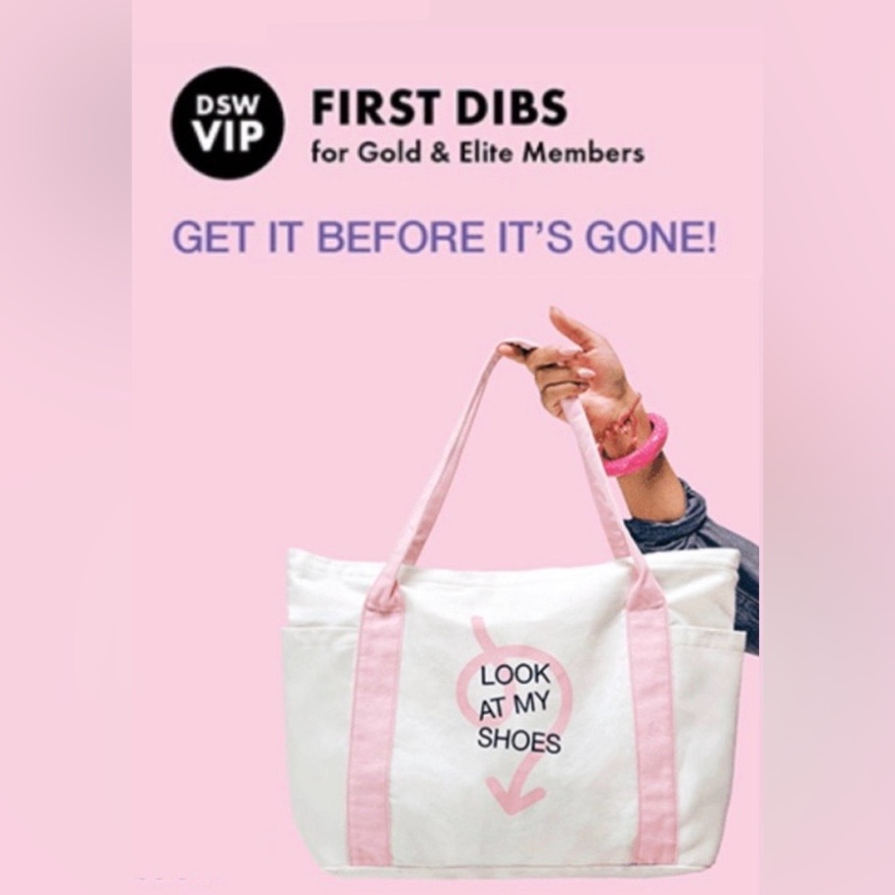 NWT DSW Canvas Tote